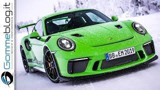 2018 Porsche 911 GT3 RS - Snow Drift and Powerslides on Ice