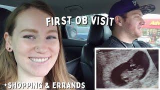 8 Weeks Pregnant Doctor Appointment | Vlog