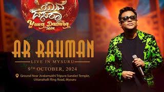 A.R. Rahman Live in Yuva Dasara 2024 | Mysuru