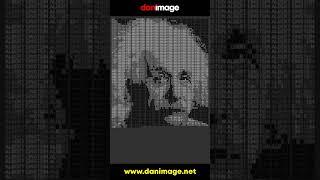ALBERT EINSTEIN Typography Art