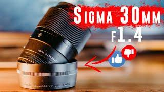 Sigma 30mm 1.4 Sony APSC | Das beste Objektiv für die Sony Alpha 6000?