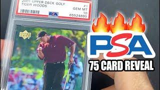 WHAT A BLAZING HOT 75 Card PSA Reveal!  Lots of ICONIC ROOKIES, GOAT'S & HOF's!