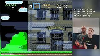 Donut Ghost House|| Super Mario World || Super Nintendo || Tarver Gaming