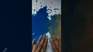 Easy spilled art #shorts #viralvideo #trending #drawing #satisfying #art #youtubeshorts