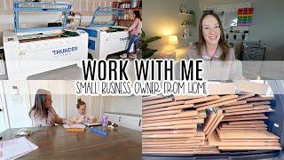 Work With Me On Etsy Orders | Small Business From Home