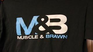 Muscle and Brawn T-Shirts Are Here! Supplies Are Limited