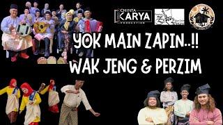 YOK MAIN ZAPIN!! - KUGIRAN WAK JENG & PERZIM (Persatuan Zapin Muar) - MERIAH!!!