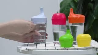 Review: Spill-Proof Silicone Sippy Cup Lids to Fit Any Cup DEMO/TEST