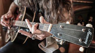 REAL BLUES • No. 2 • 1941 Harmony Monterey Tenor Guitar • "Comin' Down the Line"