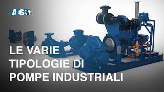 Le varie tipologie di pompe industriali