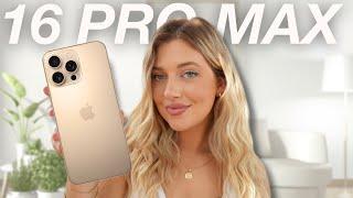 iPhone 16 Pro Max - DESERT TITANIUM! Unboxing & First Impressions!