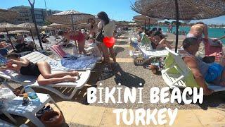 Izmir, Turkey Çeşme Ilıca Beach | June 2023 | 4k Walk