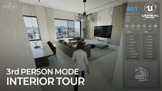 인터렉티브 VR하우스투어 3인칭 프레젠테이션 - Interactive Architectural 3D visualization