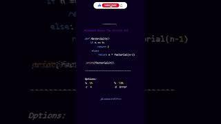 Python Coding Challenge: Factorial Function Error | CodeWithRJPro #coding #codingchallenges