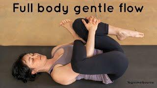 Full body gentle flow | 20min | supine practice | ️ |