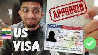 US VISA APPROVED IN 30 SECONDS | MS in the US |