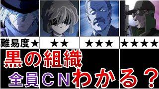 【まとめ】黒の組織主要メンバー紹介！全員知っていたらコナン通！【名探偵コナン】【黒の組織】