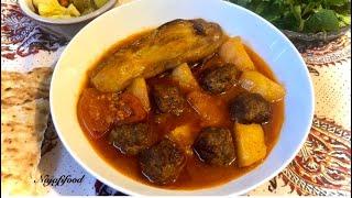 طرز تهیه ی خورشت کله گنجشکی(سر کنجشکی)یا همون کوفته قلقلی،خوشمزه ترین خوراکی که تا حالا خوردید