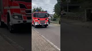 HLF der BF Saarbrücken #feuerwehr #hlf #blaulicht #video