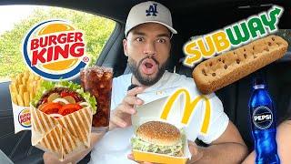 NEUES FAST FOOD TESTEN 