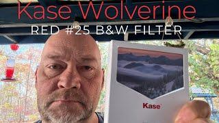 Kase Wolverine #25 Red Filter for Black & White Photography