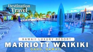 Hawaii Luxury Resort | Marriott Waikiki Beach Resort & Spa | Virtual Walking Tour