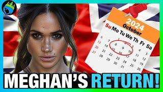 LEAKED! Meghan Markle’s Return Date to UK With Archie & Lilibet!?