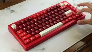 this keyboard makes Shoosh go "Sheesh"