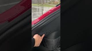 Tesla Model Y Automatic Folding Back Seats! #shorts