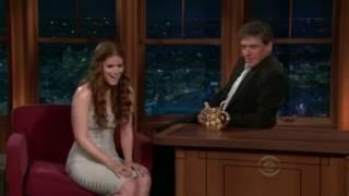 Kate Mara Flirting with Craig Ferguson [HD]