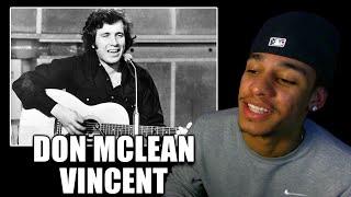 First Time Reacting to Don McLean - 'Vincent'