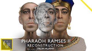 PHARAOH RAMSES II FACIAL RECONSTRUCTION FROM MUMMY