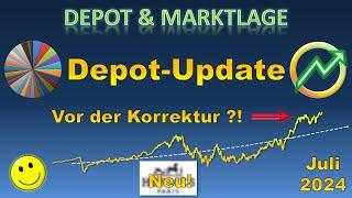 Depot-Update: Top-Performance auch ohne Nvidia! - Juli 2024 | #aktien #nasdaq #usa #growth #trend