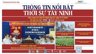 Thời sự Tây Ninh 27-11-2024 | Tin tức hôm nay | TayNinhTV