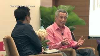 PM Lee Hsien Loong on online anonymity and trolling (Zaobao Forum - Mandarin with English captions)