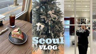 【韓国vlog 】 年末年始を韓国で過ごす| nyunyu新ショップ | グルメ| カフェ