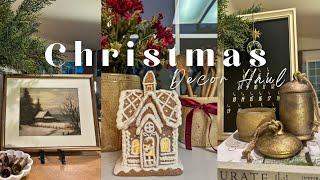 | Christmas Decor Haul Part 2 | Designer Dupes & Nostalgic Finds | Anthropologie, H&M Home, Etsy |