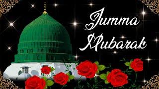 New jumma mubarak status 2022//With beautiful Naat