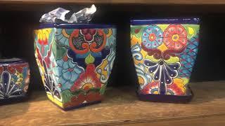 Talavera regular and animal pots