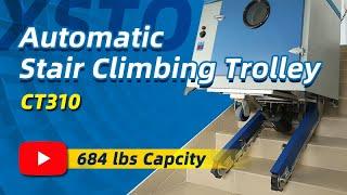 Automatic Stair Climbing Trolley Perfect For Heavy Loads Up To 684 Lbs.