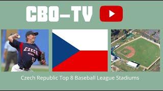 Czech Republic Top 8 Baseball League Stadiums.