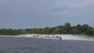 Big Pull 2024 - Barefoot Line - Chase Boat East Buoy Cam 2  - 41