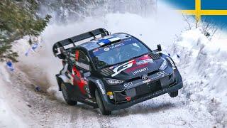 Best of WRC Rally Sweden 2024 | Crashes, Action and Raw Sound