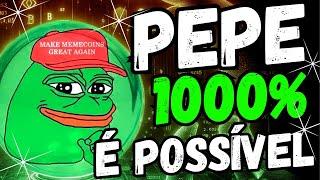 PEPE 1000% CORTA UM ZEROTOTALMENTE POSSÍVELVOLUME ABSURDOVAI EXPLODIRMAIS LISTAGENS #PEPE #BTC