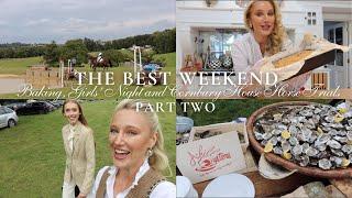 WE STOLE A CAR | WHOLESOME COUNTRY WEEKEND | BAKING FOR GIRLS NIGHT & CORNBURY HOUSE HORSE TRIALS