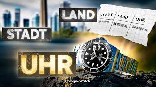 Stadt Land Uhr | Henri vs Apo | Wer kennt sich besser aus in der Welt der Luxusuhren | Rolex