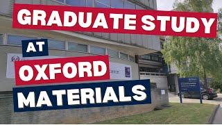 Study Postgraduate Materials at Oxford