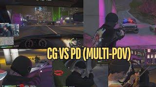 CG Makes The PD Surrender After Crazy Shootout (Multi-POV) | Prodigy RP | GTA 5