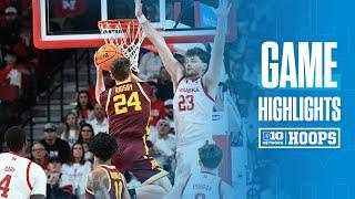 Minnesota at Nebraska | Highlights | Big Ten Men's Basketball | 03/01/2025