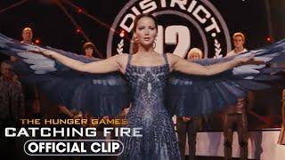 Katniss Reveals Cinna's Dress | The Hunger Games: Catching Fire